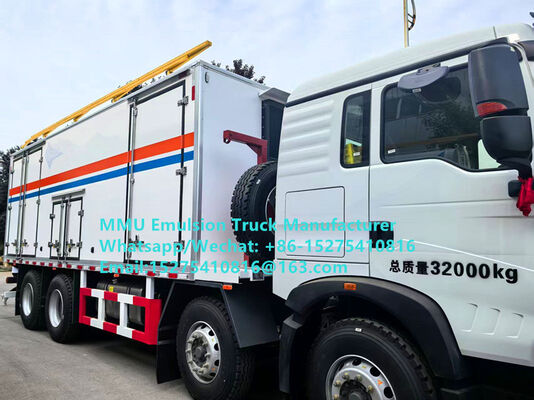 Good Price new ORICA 15/20/25Ton on-site mixing and charging emulsion truck bulk explosive loading truck Mongolia Mining Blast service Kazakhstan Uzbekistan Indonesia Congo DRC GUINEE Tanzania MMU