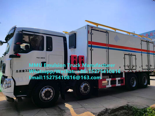 BRAND NEW ORICA 15TON LOAD CAPACITY ON-SITE MIXING CHARGING EMULSION TRUCK BULK EXPLOSIVE LOADING TRUCK MONGOLIA MINING BLAST SERVICE KAZAKHSTAN UZBEKISTAN INDONESIA CONGO DRC GUINEE TANZANIA MMU