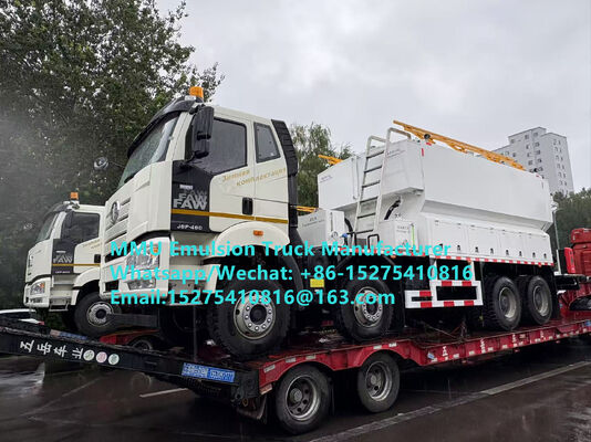รถผสมและบรรจุระเบิด HOWO 20 ตันอเนกประสงค์ BCRH-20 รถบรรทุกระเบิดแบบผสมสำหรับเหมืองในมองโกเลีย หน่วยผลิตระเบิดเคลื่อนที่ MEMU สำหรับคาซัคสถาน อุซเบกิสถาน อินโดนีเซีย คองโก MMU
