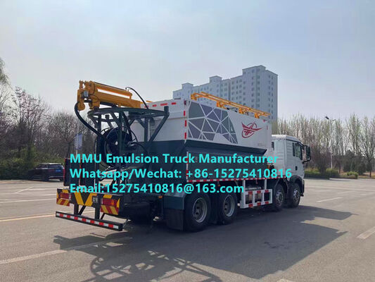 คุณภาพดี HOWO 20TON BCRH-20 เครื่องผสมและชาร์จ EMULSION BULK EXPLOSIVE TRUCK มองโกเลีย เหมืองระเบิด KAZAKHSTAN UZBEKISTAN INDONESIA คองโก DRC MEMU MMU สําหรับซิมานโดว์