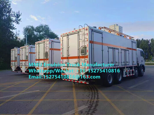 HIGH COST PERFORMANCE SINOTRUCK 20TON BCRH-20 MIXING AND CHARGING MACHINE EMULSION BULK EXPLOSIVE TRUCK MONGOLIA MINES BLAST KAZAKHSTAN UZBEKISTAN INDONESIA CONGO DRCMMU FOR SIMANDOU IRON ORE