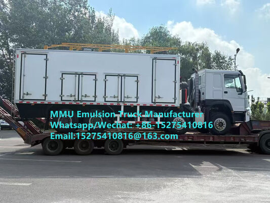 GOOD BLAST QUALITY SAFE 30TON EMULSION LOADING TRUCK DELIVER EMULSION-BASED BULK EXPLOSIVES INTO WET OR DRY BLASTHOLES MONGOLIA, KAZAKHSTAN, UZBEKISTAN, INDONESIA, CONGO DRC, ZAMBIA, TANZANIA, GUINEA