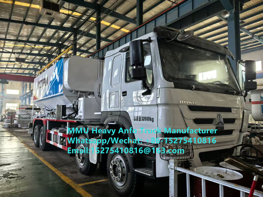 การผสมและการชาร์จการวัดที่แม่นยำ วัตถุระเบิดน้ำมันแอมโมเนียมหนักอเนกประสงค์ รถบรรทุก 15/20/25Ton Heavy Emulsion ANFO Truck รัสเซีย/คาซัคสถาน/อุซเบกิสถาน/อินโดนีเซีย/กินี บริการระเบิดเหมืองแร่