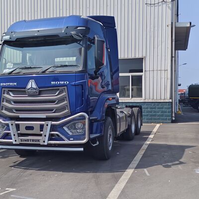 HOWO NX 6×4 รถบรรทุกดึง พร้อมเครื่องยนต์ 380 HP และการแขวนสตางค์ใบหนักสําหรับการขนส่งสินค้าหนัก