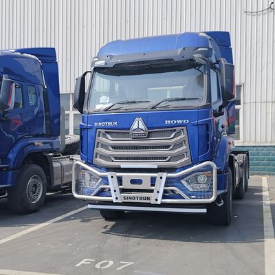 HOWO NX รถบรรทุก 6×4 เครื่องดึงด้วยเครื่องยนต์ 380HP-460HP สําหรับการขนส่งสินค้าภาระหนักและโลจิสติกส์ระยะไกล