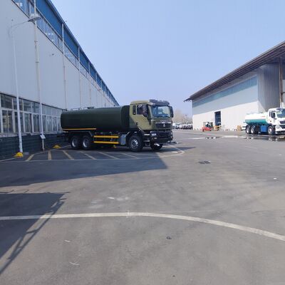 HOWO TX รถบรรทุกถังน้ํา 6×4 สําหรับการใช้ในประเทศกาเนา การฉีดถนน การควบคุมฝุ่น การชลประทาน การทําความสะอาดเทศบาลและการก่อสร้าง