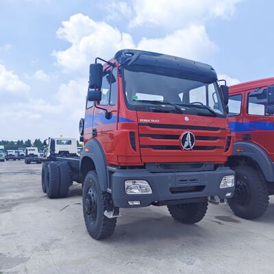 BEIBEN 2642 6×4 รถบรรทุกแทรกเตอร์ภาระหนัก พร้อมเครื่องยนต์ WEICHAI 420HP และชาสซี่เทคโนโลยี Mercedes-Benz
