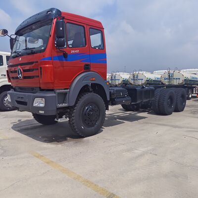 BEIBEN 2638 6×4 รถบรรทุกแทรกเตอร์ภาระหนัก พร้อมเครื่องยนต์ WEICHAI ขนาด 380 HP และชาสซี่เทคโนโลยี Mercedes-Benz