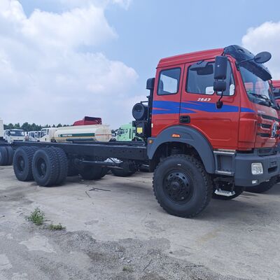 BEIBEN 2642 6×4 รถบรรทุกแทรกเตอร์ภาระหนัก พร้อมเครื่องยนต์ WEICHAI 420HP และชาสซี่เทคโนโลยี Mercedes-Benz