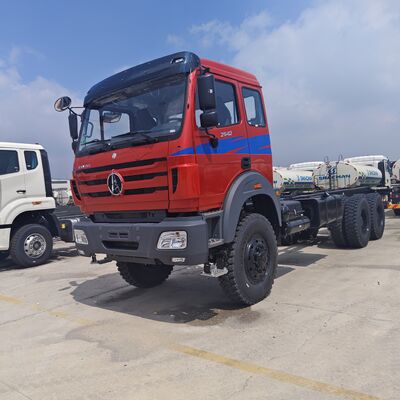 BEIBEN 2642 6×4 รถบรรทุกแทรกเตอร์ภาระหนัก พร้อมเครื่องยนต์ WEICHAI 420HP และชาสซี่เทคโนโลยี Mercedes-Benz