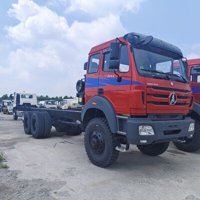 BEIBEN 2648 8×4 รถขุดเหมืองแร่ พร้อมเครื่องยนต์ 480HP WEICHAI และภาระประโยชน์ 40-50 ตันสําหรับการขุดเหมืองแร่หนัก