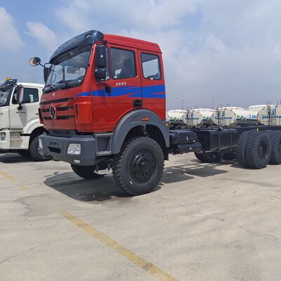 BEIBEN 2648 8×4 รถขุดเหมืองแร่ พร้อมเครื่องยนต์ 480HP WEICHAI และภาระประโยชน์ 40-50 ตันสําหรับการขุดเหมืองแร่หนัก