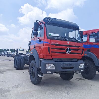 BEIBEN 2642 8×4 รถบรรทุกขุดเหมืองหนัก พร้อมเครื่อง WEICHAI ขนาด 420 HP และภาระประโยชน์ 35-45 ตันสําหรับเหมืองแร่และหินหิน