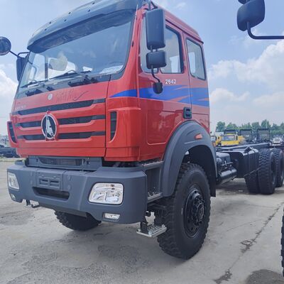 BEIBEN 2648 8×4 รถขุดเหมืองแร่ พร้อมเครื่องยนต์ 480HP WEICHAI และภาระประโยชน์ 40-50 ตันสําหรับการขุดเหมืองแร่หนัก