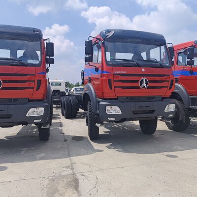 BEIBEN 2642 8×4 รถบรรทุกขุดเหมืองหนัก พร้อมเครื่อง WEICHAI ขนาด 420 HP และภาระประโยชน์ 35-45 ตันสําหรับเหมืองแร่และหินหิน