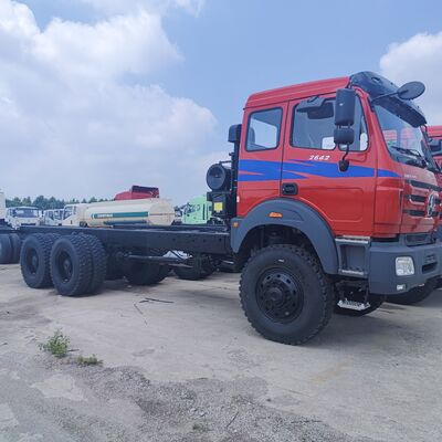 BEIBEN 2638 6×6 รถบรรทุกขุดเหมืองหนัก พร้อมเครื่อง WEICHAI ขนาด 380 HP และน้ําหนัก 30-35 ตันสําหรับการขุดเหมืองนอกถนน
