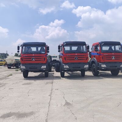 BEIBEN 2642 8×4 รถบรรทุกขุดเหมืองหนัก พร้อมเครื่อง WEICHAI ขนาด 420 HP และภาระประโยชน์ 35-45 ตันสําหรับเหมืองแร่และหินหิน
