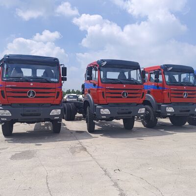 BEIBEN 2648 6 × 4 Heavy Duty Mining Dump Truck พร้อมเครื่องยนต์ WEICHAI 480HP และน้ำหนักบรรทุก 30-40 ตันสำหรับการขนส่งทองแดงและโคบอลต์