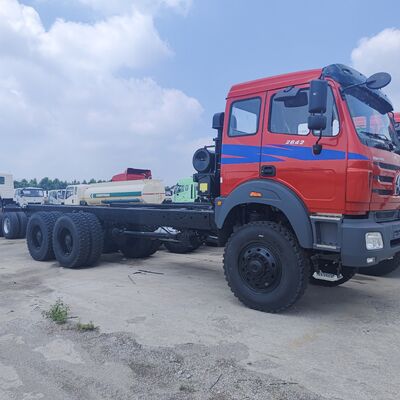 BEIBEN 2642 6×4 รถขนของหนัก พร้อมเครื่อง WEICHAI ขนาด 420 HP และน้ําหนัก 25-35 ตัน สําหรับการเหมืองแร่และการก่อสร้าง