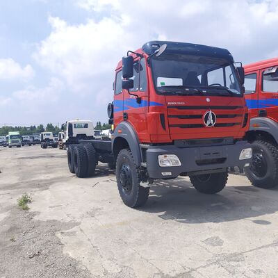 BEIBEN 2642 รถขุดเหมืองหิน 6×6 พร้อมเครื่อง Weichai ขนาด 420 HP และน้ําหนัก 30-40 ตัน สําหรับเหมืองหินหนัก