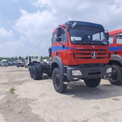 BEIBEN 2638 6 × 4 Heavy Duty Mining Dump Truck พร้อมเครื่องยนต์ WEICHAI 380HP และน้ำหนักบรรทุก 25-35 ตันสำหรับการทำเหมือง