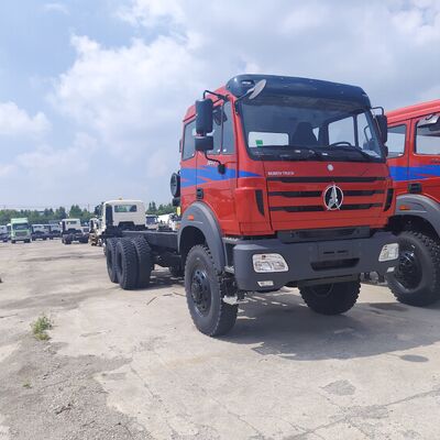 BEIBEN 2642 รถขุดเหมืองหิน 6×6 พร้อมเครื่อง Weichai ขนาด 420 HP และน้ําหนัก 30-40 ตัน สําหรับเหมืองหินหนัก
