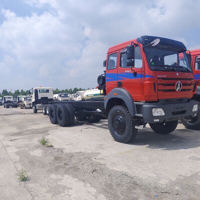 BEIBEN 2648 6 × 4 Heavy Duty Mining Dump Truck พร้อมเครื่องยนต์ WEICHAI 480HP และน้ำหนักบรรทุก 30-40 ตันสำหรับการขนส่งทองแดงและโคบอลต์