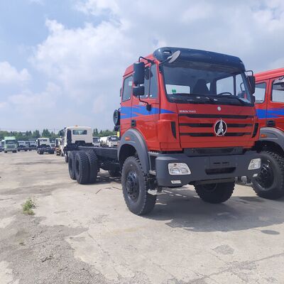 BEIBEN 2642 6×4 รถขนของหนัก พร้อมเครื่อง WEICHAI ขนาด 420 HP และน้ําหนัก 25-35 ตัน สําหรับการเหมืองแร่และการก่อสร้าง
