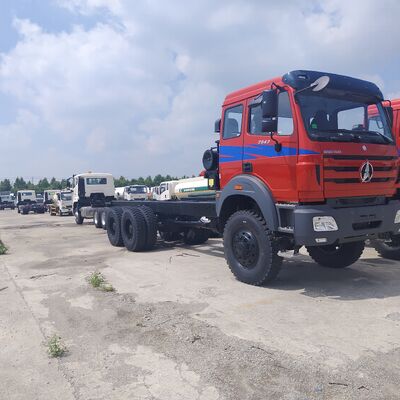BEIBEN 2642 รถขุดเหมืองหิน 6×6 พร้อมเครื่อง Weichai ขนาด 420 HP และน้ําหนัก 30-40 ตัน สําหรับเหมืองหินหนัก