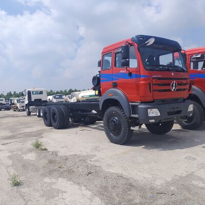 BEIBEN 2642 รถขุดเหมืองหิน 6×6 พร้อมเครื่อง Weichai ขนาด 420 HP และน้ําหนัก 30-40 ตัน สําหรับเหมืองหินหนัก