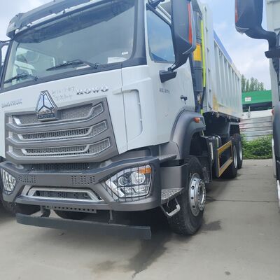 HOWO NX 6×4 รถบรรทุกขุดเหมืองที่มีเครื่องยนต์ 400HP และร่างกระบะแบบ U สําหรับการขนส่งภาระหนัก