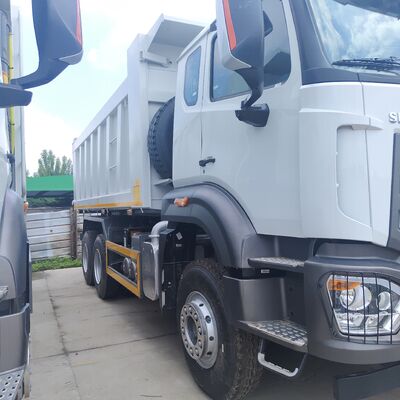 HOWO NX 6×4 30CBM รถบรรทุกขยะหนักที่มีเครื่องยนต์ 400HP สําหรับการเหมืองแร่และก่อสร้าง
