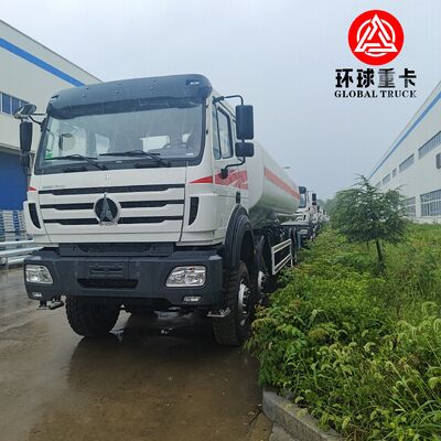 รถบรรทุกน้ำมันเชื้อเพลิง Beiben 8x8 ขนาด 35,000 ลิตร สำหรับอุตสาหกรรมเหมืองแร่ในคองโก