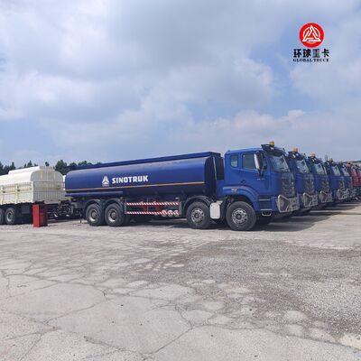 HOWO NX 8x4 30000L รถกระบะน้ํามัน รถกระบะน้ํามันน้ํามันน้ํามันหนัก รถกระบะน้ํามันสําหรับตลาดทานซาเนีย