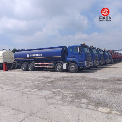 HOWO NX 8x4 30000L รถกระบะน้ํามัน รถกระบะน้ํามันน้ํามันน้ํามันหนัก รถกระบะน้ํามันสําหรับตลาดทานซาเนีย
