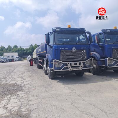 รถบรรทุกน้ำมันเชื้อเพลิง HOWO NX 8x4 ขนาด 30,000 ลิตร รถบรรทุกดีเซลสำหรับตลาดไนจีเรีย
