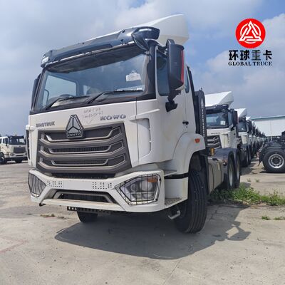 Sinotruk HOWO NX 430HP 6x4 รถหัวลากสำหรับการขนส่งสินค้าทางไกล Prime Mover