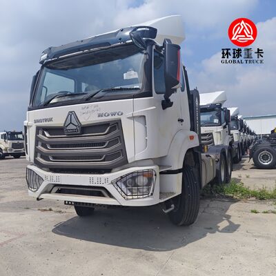 Sinotruk HOWO NX 430HP 6x4 รถหัวลากสำหรับการขนส่งสินค้าทางไกล Prime Mover