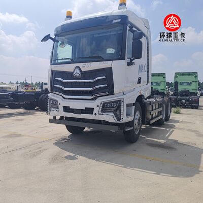 Sinotruk HOWO NX ใหม่ 6x4 371HP ไดเซล ตราคเตอร์ หัวรถบรรทุก Prime Mover สําหรับการขนส่งครึ่งรถยนต์