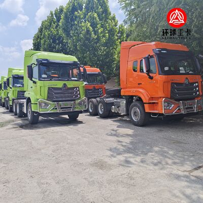 รถยนต์โฮโว NX 6x4 รุ่นใหม่ 400HP เครื่องยนต์ไดเซล เครื่องยนต์หลักสําหรับโลจิสติกส์ภาระหนัก