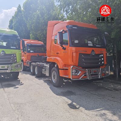 รถหัวลาก Sinotruk HOWO NX 400HP 6x4 รถบรรทุกหนัก รถหัวลากสำหรับขนส่งสินค้าระหว่างประเทศ ใหม่เอี่ยม