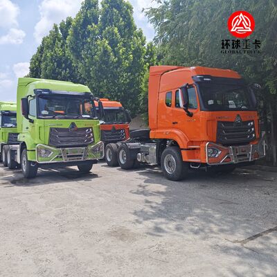 รถยนต์ HOWO NX 6x4 รุ่นใหม่ 430HP เครื่องขนย้ายแรงหนักสําหรับตลาดแอฟริกา