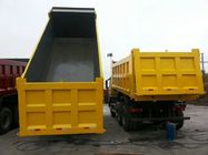 266-345hp Howo 6x4 Dump Truck 30 T ประเภทเชื้อเพลิงดีเซลโครงสร้างที่มั่นคง