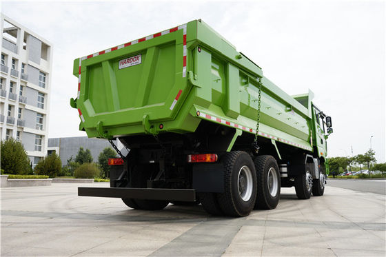 380HP 9T เพลาหน้า JH6 12 ล้อ Heavy Duty Dump Truck