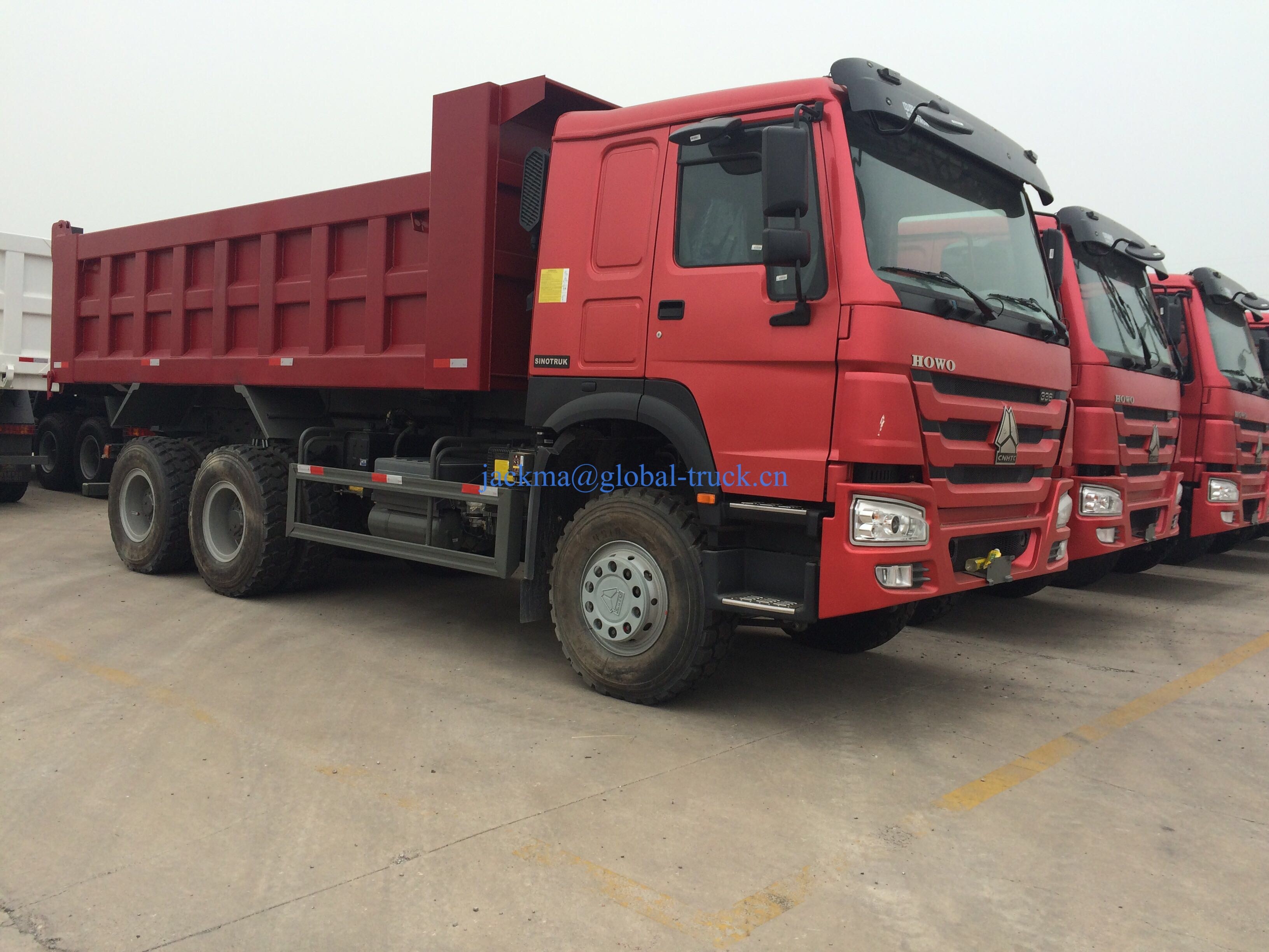 รถขนของมือสอง 6x4 SINOTRUK HOWO ตัน 10 ล้อ รถขนของมือสอง