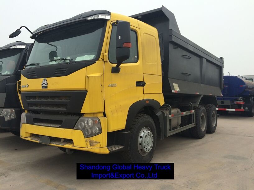 รถบรรทุกสินค้าขนาดหนัก 6x4 ไดเซล ขนาด 40T ความจุภาระ ระบบเบรก ABS