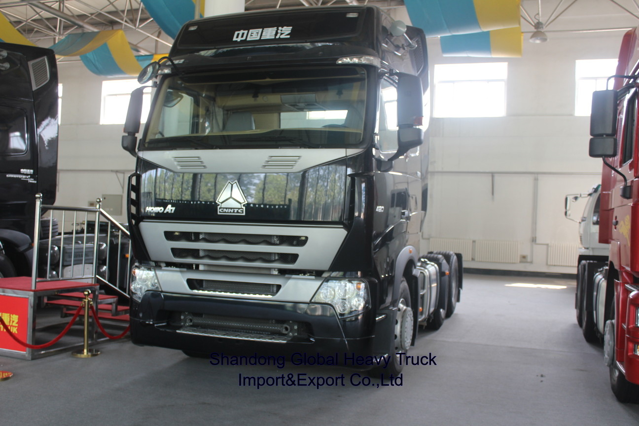 371HP 375HP 420HP Prime Mover Trucks รถบรรทุกซีนทรัคใหม่มือสอง ซีโน 6*4 ซีโนทรัค HOWO รถบรรทุก