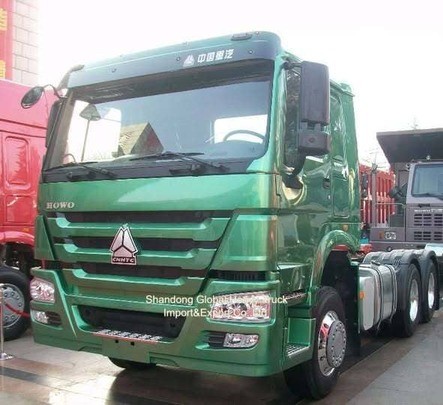 ซีโนทรูคมือสอง HOWO 6X4 12wheeler 371HP 375 420HP รถยนต์รถบรรทุก Prime Mover หัวรถยนต์ขาย
