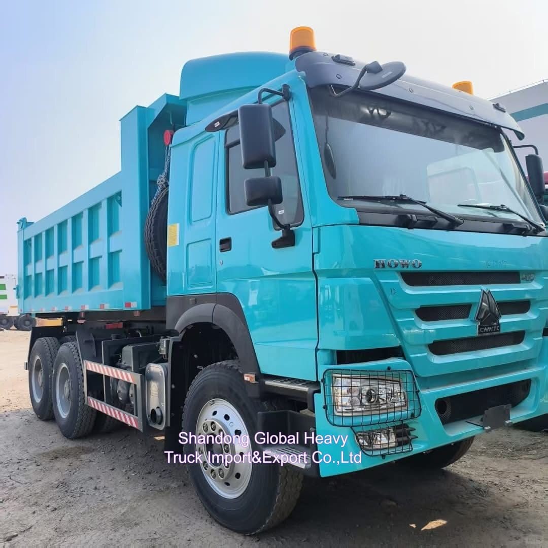 Sinotruck HOWO 60 ตัน รถกระบะ 6*4 รถกระบะ Volquete 8*4 รถขนของ