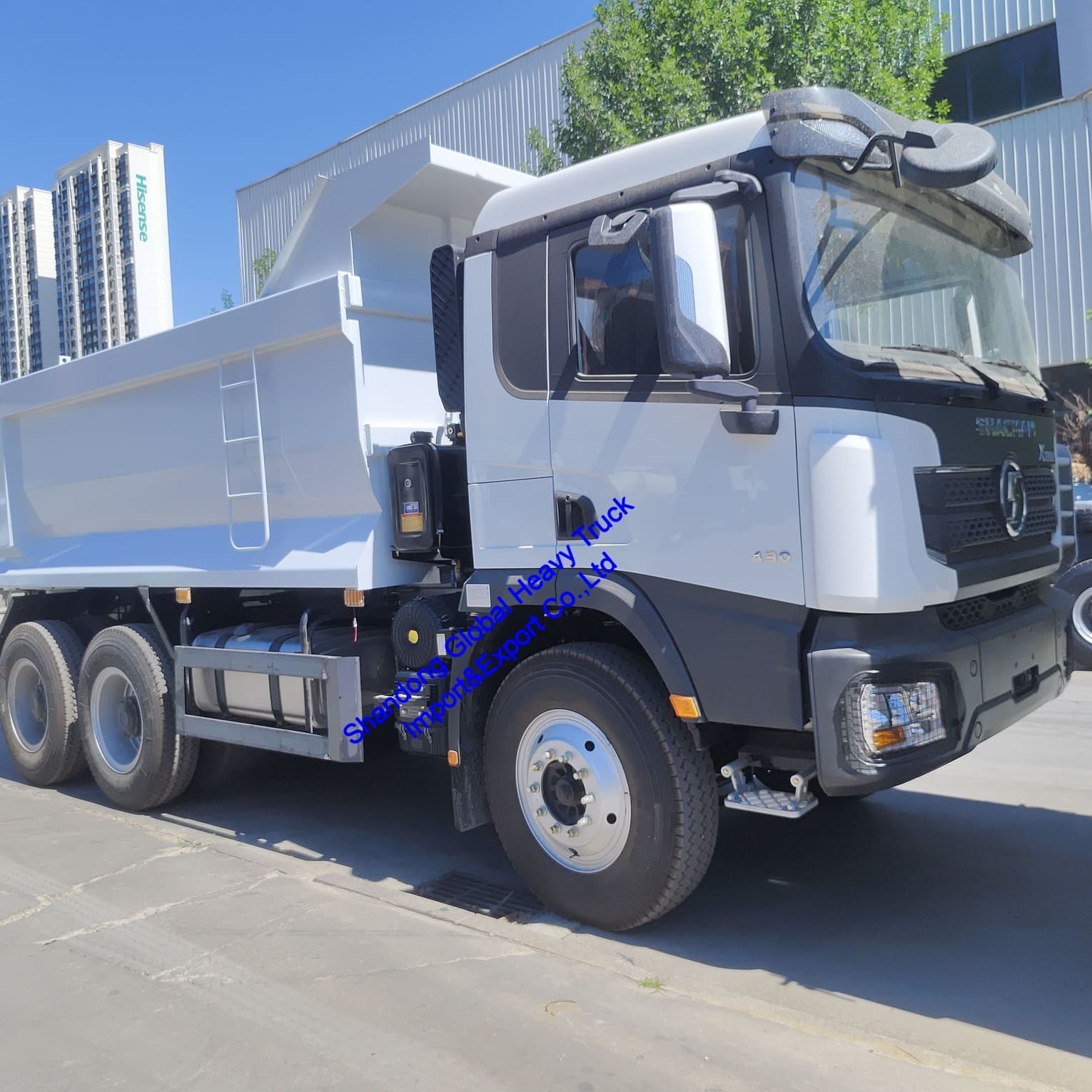 จีน ไดเซล Shacman X3000 การเหมืองแร่ 8X4 หนักงาน Tipper / รถบรรทุก
